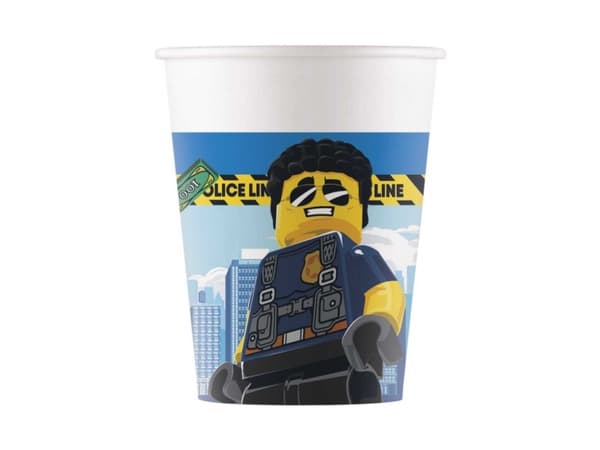 Lego City pappersmugg
