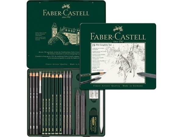 Faber-Castell Pitt Graphite kunstnerblyantsett