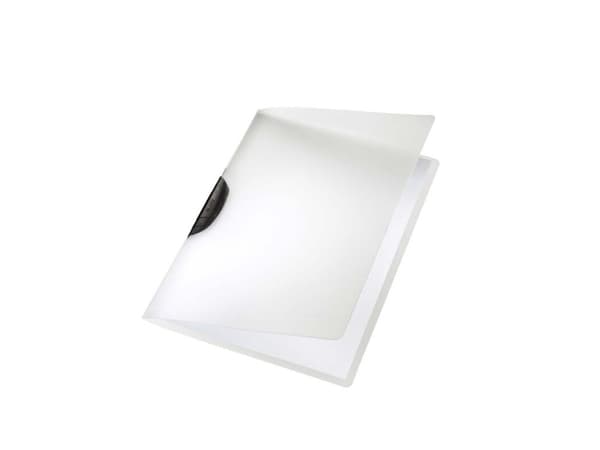 Leitz ColorClip - Klipsfil - for A4 - kapasitet: 30 ark - translucent med svart klips