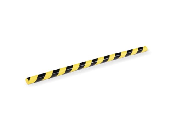 Durable 1127130, Polyuretan (PU), Svart, Gul, Platt, 1000 mm, 25 mm, 1,71 kg