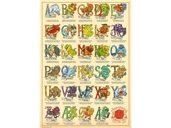 Monster-ABC-plakat | Thomas Knappe