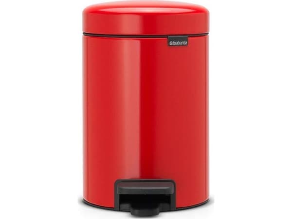 Brabantia pedal papperskorg röd (11 21 40)
