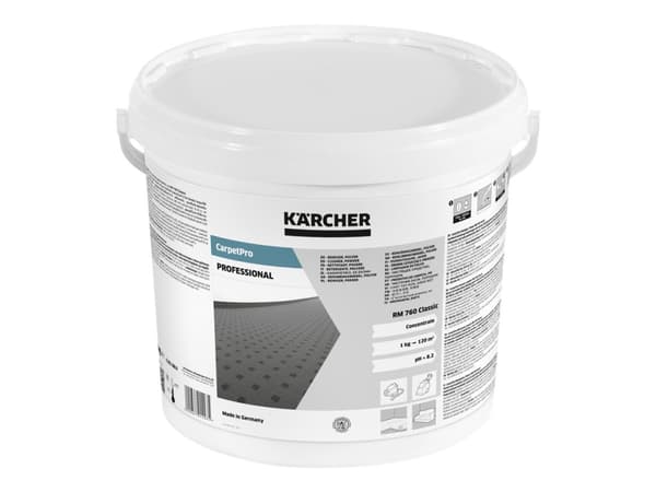 Kärcher CarpetPro RM 760 Pulver Classic, Maton puhdistusaine, Jauhe, Matto, Verhoilu, 10 kg