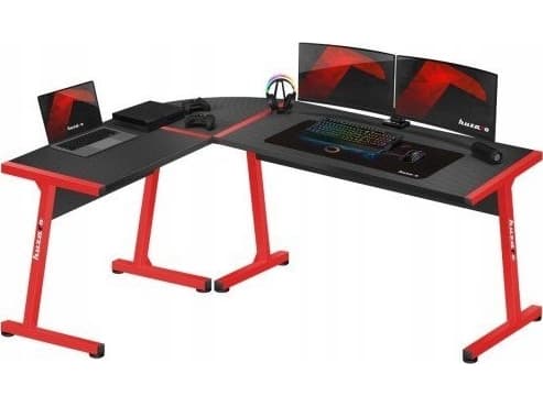 Spillebord «Huzaro Hero 6.0 Red» Carbon Flex, sort/rød