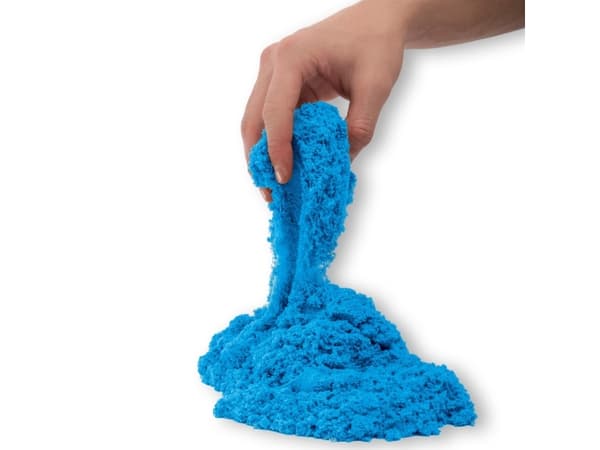 Kinetic Sand , 2lbs Blue Play Sand, Moldable Sensory Toys for Kids, Resealable Bag (Packaging May Vary), for Ages 3 and up