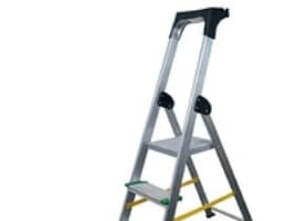 Trappestige Wonday® Safetool, 3 trin, aluminium