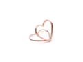 Miniatyrbild 4 av 5: Rose gold hjerte bordkortholder