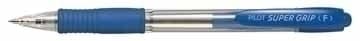 Kuglepen Pilot Super Grip F blå 0,5mm kugle 0,22mm stregbredde - (12 stk.)
