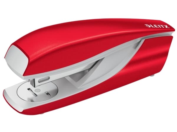 Leitz NeXXt WOW - Stiftemaskin - 30 ark / 3 mm - 24/6, 26/6 - metall - rød