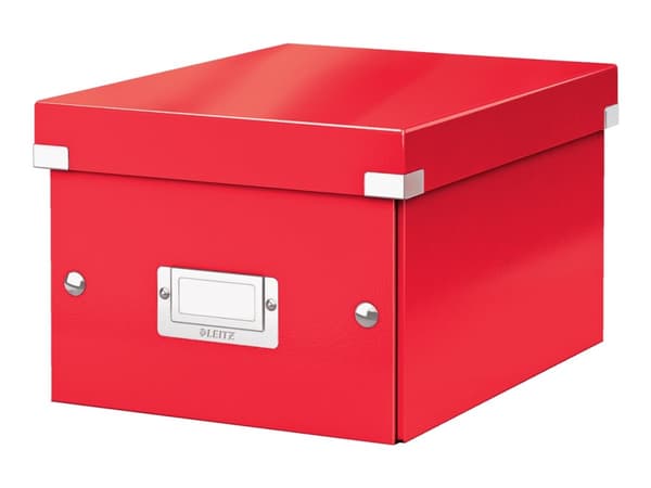Leitz Click & Store WOW - Förvaringsbox - small - för A5 (148 x 210 mm) - röd