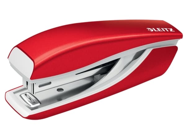Leitz NeXXt WOW - Häftapparat - mini - 10 ark / 1 mm - No.10 - metall - röd