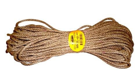 Kotitalouksien juutti köysi 4Mm 30M
