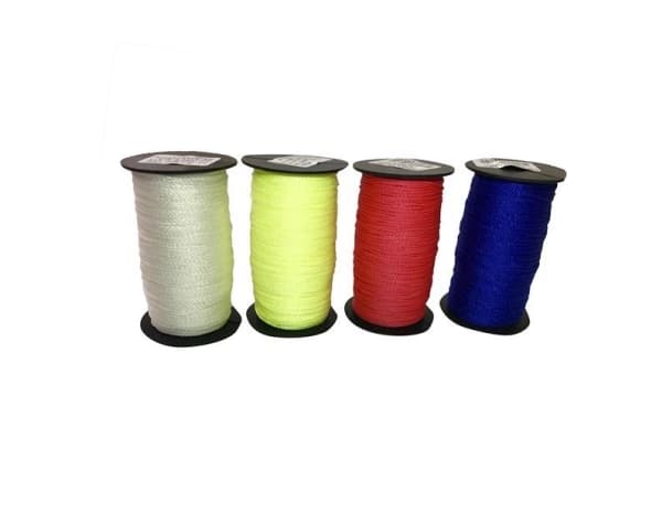 TIWSTED POLYAMIDE ROPE WHITE 1MM/100M