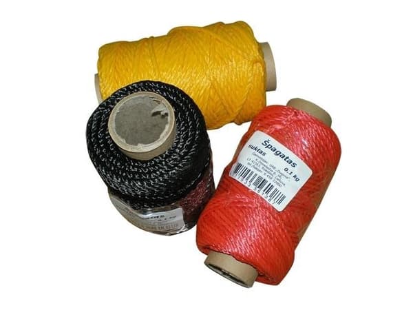 TWISTED WHITE STRING 2MM 200M