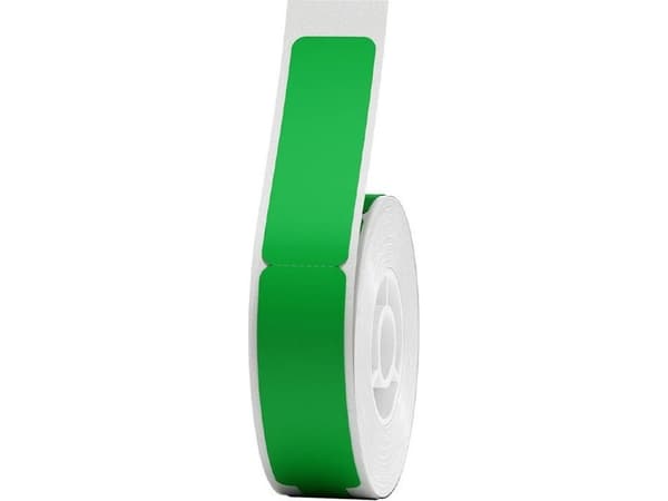 NIIMBOT Etiketter (rulle) 72 x 12,5 mm Grön 65 st A2K18638901 Kabeletiketter
