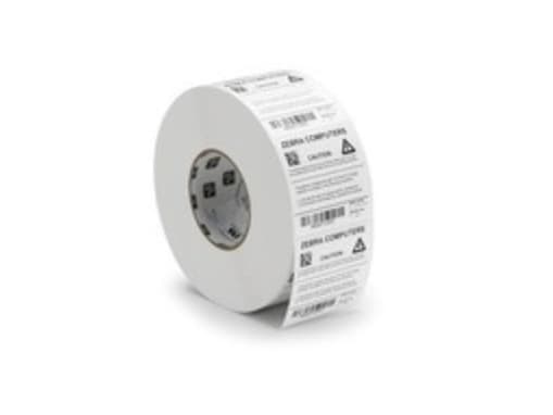 Zebra 3014089-T, Vit, Självhäftande skrivaretikett, papper, Termal transfer, Permanent, Universal