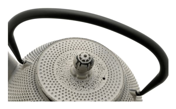 Bredemeijer Jang, Enklel tekanna, 1100 ml, Grå, Gjutjärn, Infuser-filter, Rostfritt stål