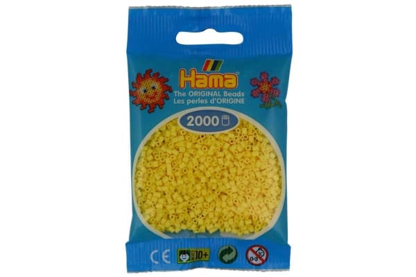 Hama minipärlor 2000st ljusgul