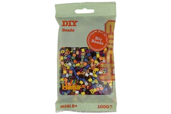 Hama BIO midi pärlor 1000st mix 197 (10 färger)