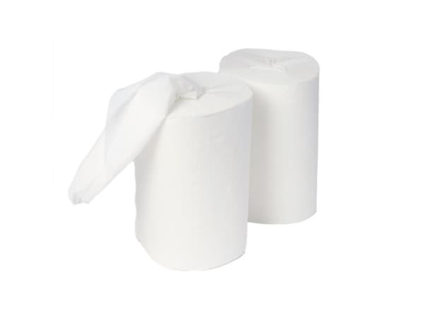 Pyyhintäpaperi rullina 100m per rulla, 12 rullaa/laatikko