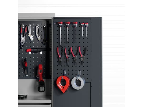 Työkalutaulun ovi SME-työkalukaappiin, RAL7024