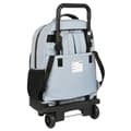 Miniatyrbild 2 av 3: School Rucksack with Wheels F.C. Barcelona Grey (33 x 45 x 22 cm)