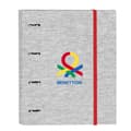 Miniatyrbillede 1 af 2: Ring binder Benetton Pop Grey (27 x 32 x 3.5 cm)