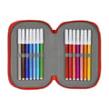 Miniatyrbillede 2 af 5: Double Pencil Case Blue's Clues Navy Blue (28 Pieces)