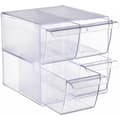 Miniatyrbillede 1 af 3: Multi-Purpose Organiser Archivo 2000 Transparent 19 x 15 x 15 cm Removable 4 Drawers