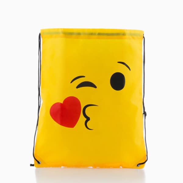 School Bag emojis drawstring