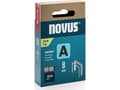 Pikkukuva 2 / 2: Novus niitit A-tyyppi 53 8mm 1800 kpl 042-0774 Mitat (L x S) 8 mm x 11,3 mm (042-0774)