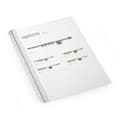 Miniatyrbild 2 av 4: Spine Bars Durable Transparent PVC Plastic (50 Units)