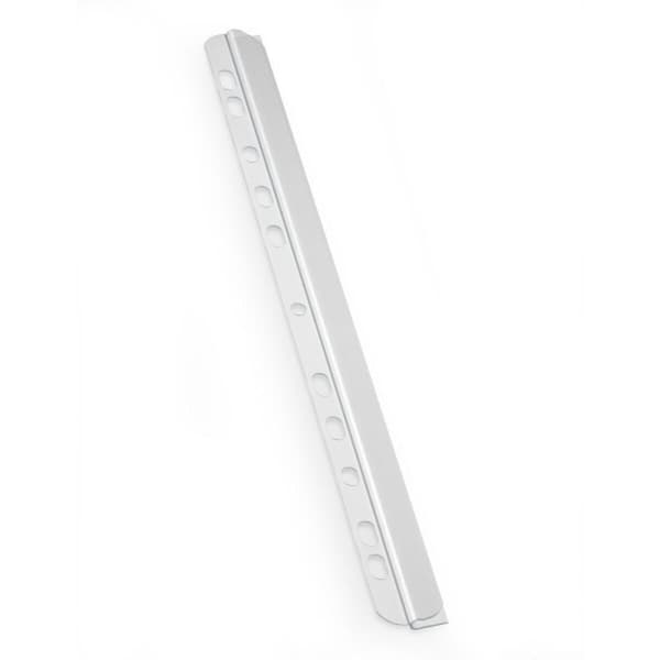 Spine Bars Durable Transparent PVC Plastic (50 Units)