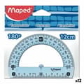 Miniatyrbild 1 av 2: Semicircle Maped Geometric 180º Set Plastic (12 Units)