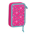 Miniatyrbillede 3 af 5: Double Pencil Case Pinypon Blue Pink 12.5 x 19.5 x 4 cm (28 Pieces)