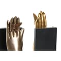Pikkukuva 2 / 3: Bookend DKD Home Decor 22 x 8,5 x 17 cm Resin hands  (2 Units)