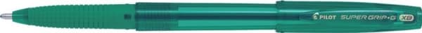 Pilot Super Grip G Cap, Gjenfyllbar, Grønn