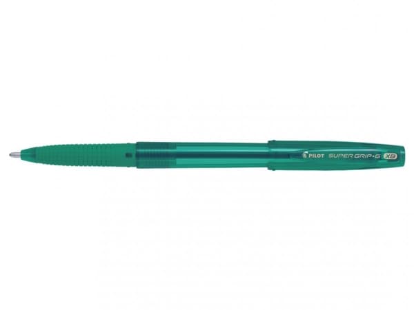 Pilot Super Grip G Cap, Påfyllnadsbar, Grön