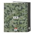 Pikkukuva 2 / 2: Ring binder Kelme Travel Black Green A4 27 x 33 x 6 cm