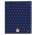 Miniatyrbild 2 av 2: Ring binder Safta Paris Pink Navy Blue 27 x 32 x 3.5 cm