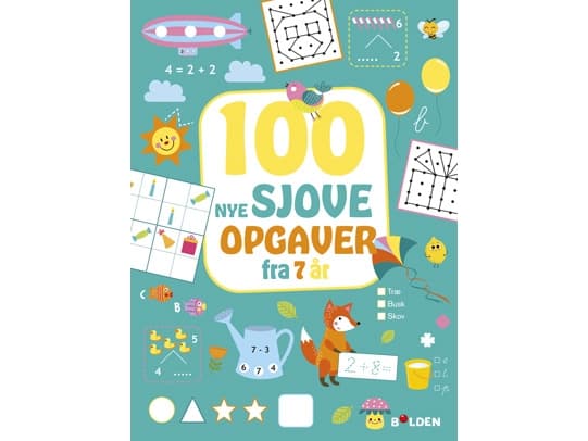 100 NYE sjove opgaver - fra 7 år