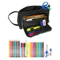 Miniatyrbillede 3 af 4: School Case with Accessories F.C. Barcelona Black 20 x 11 x 8.5 cm (32 Pieces)
