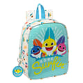 Pikkukuva 1 / 3: Child bag Baby Shark Surfing Blue White 22 x 27 x 10 cm