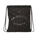 Miniatyrbild 1 av 3: Backpack with Strings Safta California Black 35 x 40 x 1 cm