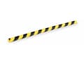 Miniatyrbilde 2 av 5: Durable 1126130, Polyuretan (PU), Sort, Gult, Avrundet, 1000 mm, 40 mm, 1,88 kg