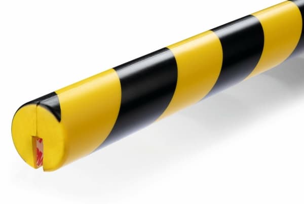 Durable 1126130, Polyuretan (PU), Sort, Gult, Avrundet, 1000 mm, 40 mm, 1,88 kg