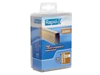 Rapid 5000125, Klammerpaket, 3 cm, 3000 häftklamrar, 65 mm, 112 mm, 71 mm