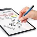 Miniatyrbild 5 av 6: Staedtler Mars® Lumograph® digital jumbo digital penna med tryckkänslig skrivspets, med exakt skrivspets, raderknapp blå (180J 22-3)