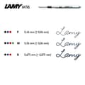 Miniatyrbild 5 av 6: Lamy kulspetspenna noto 1220083 M svart (1220083)