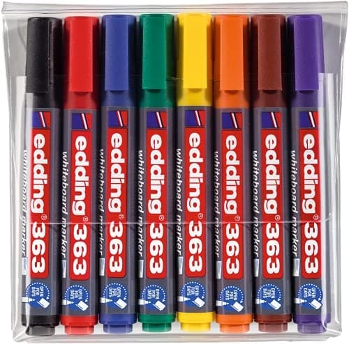 edding whiteboard tusch 4-363-8-S2999 1-5mm ass. 8 stk. (4-363-8-S2999)